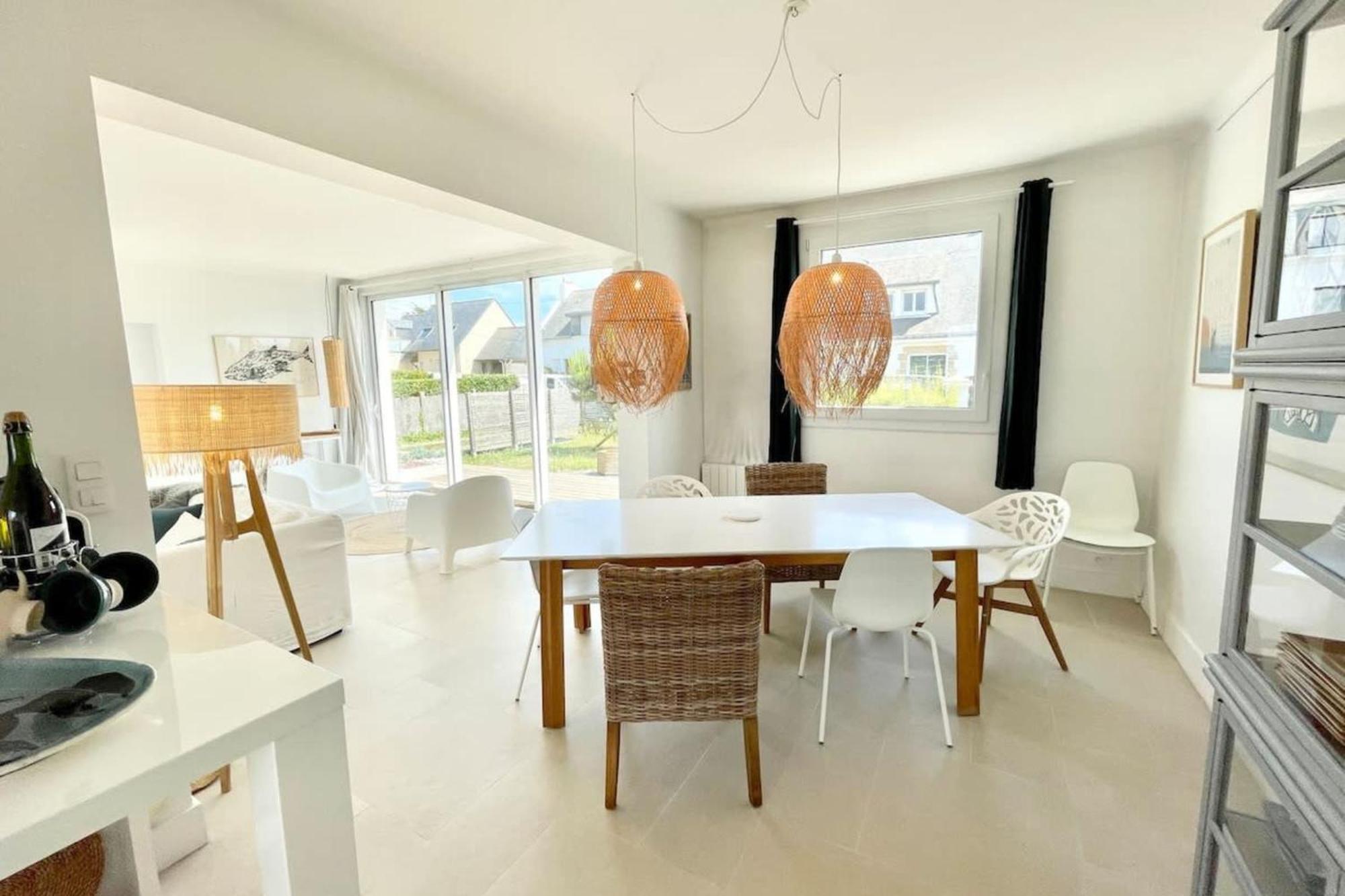 Maison Ultra Coconning Jardin Face Aux Plages Ploemeur Exterior photo